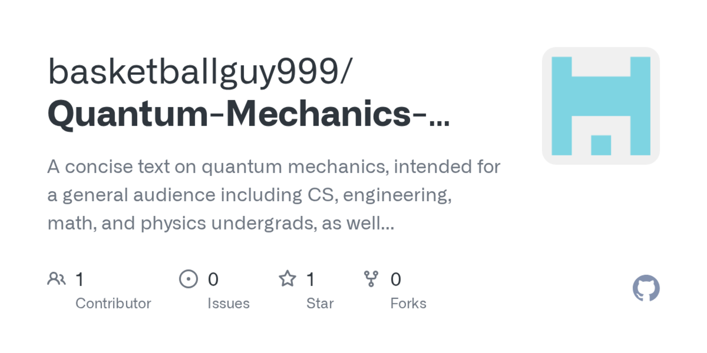 quantum mechanics concise book