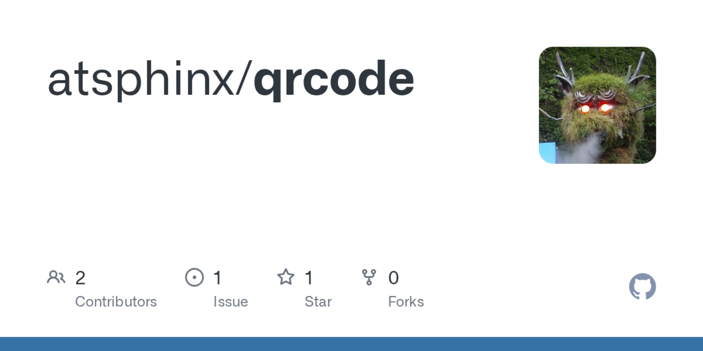 show hn atsphinxqrcode sphinx extension to generate qr code in document