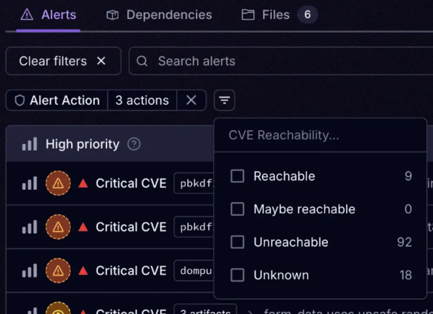 tier 1 reachability precision cve triage for enterprise teams