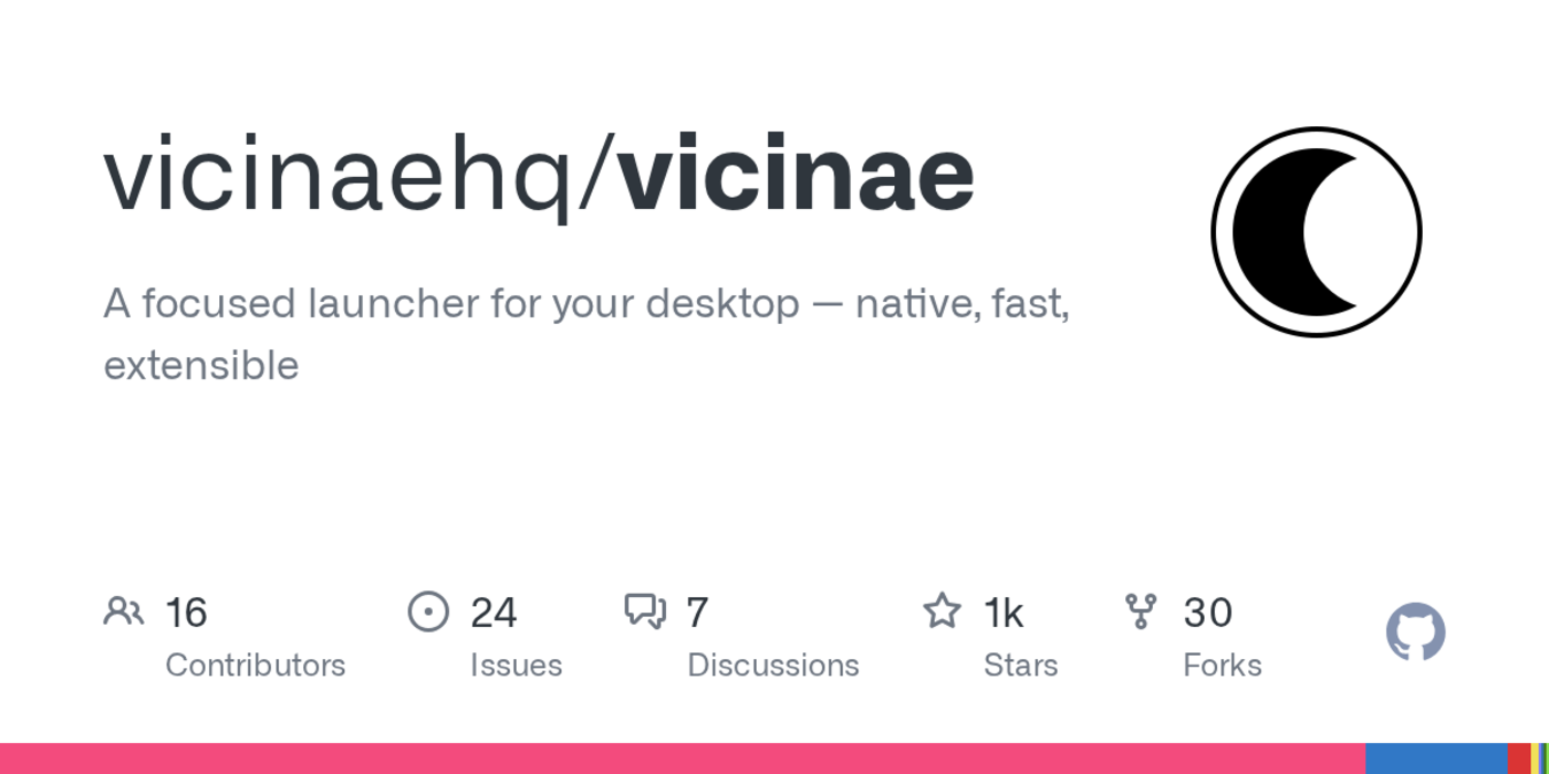 show hn vicinae a native raycastcompatible launcher for linux