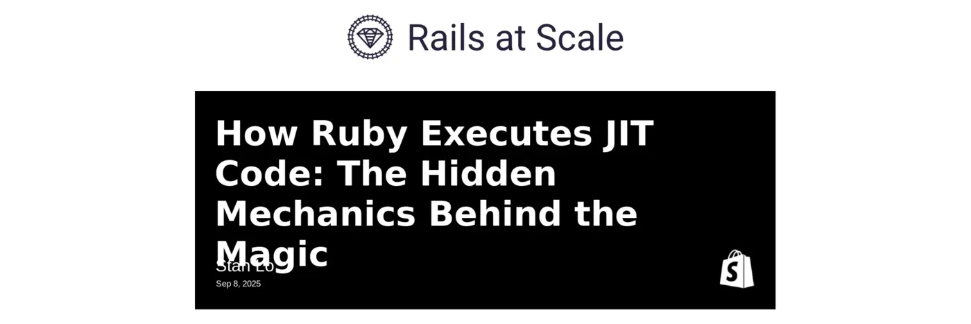 ruby executes jit code the hidden mechanics behind the magic