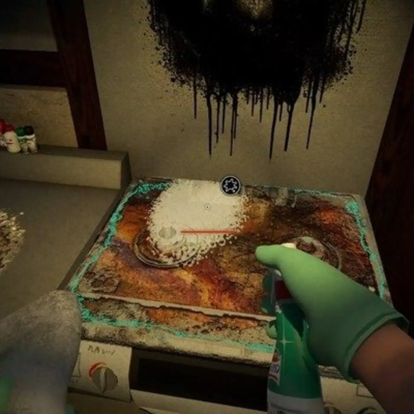 video game mixes cleaning movement with horror genre to sell consumer products