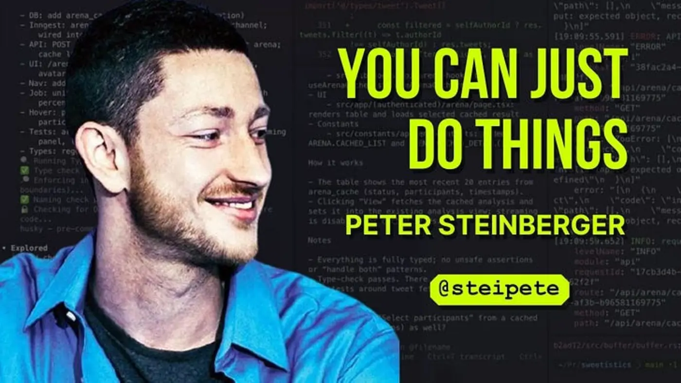 you can just do things