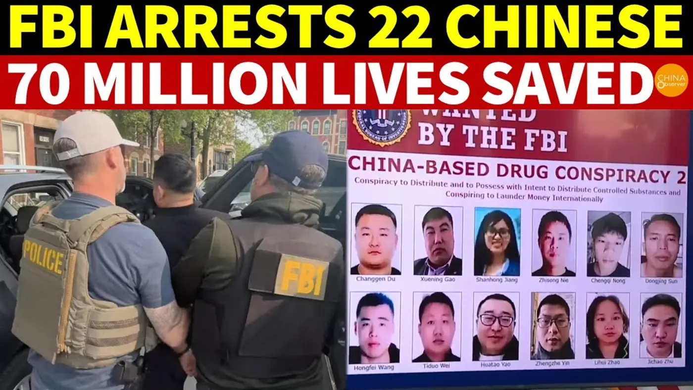 fbi arrests 22 chinese 4 pharma companies preventing disaster video15 mins