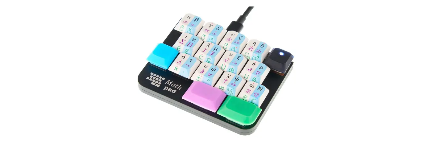 show hn mathpad a hardware keypad for typing math symbols 24 hours left