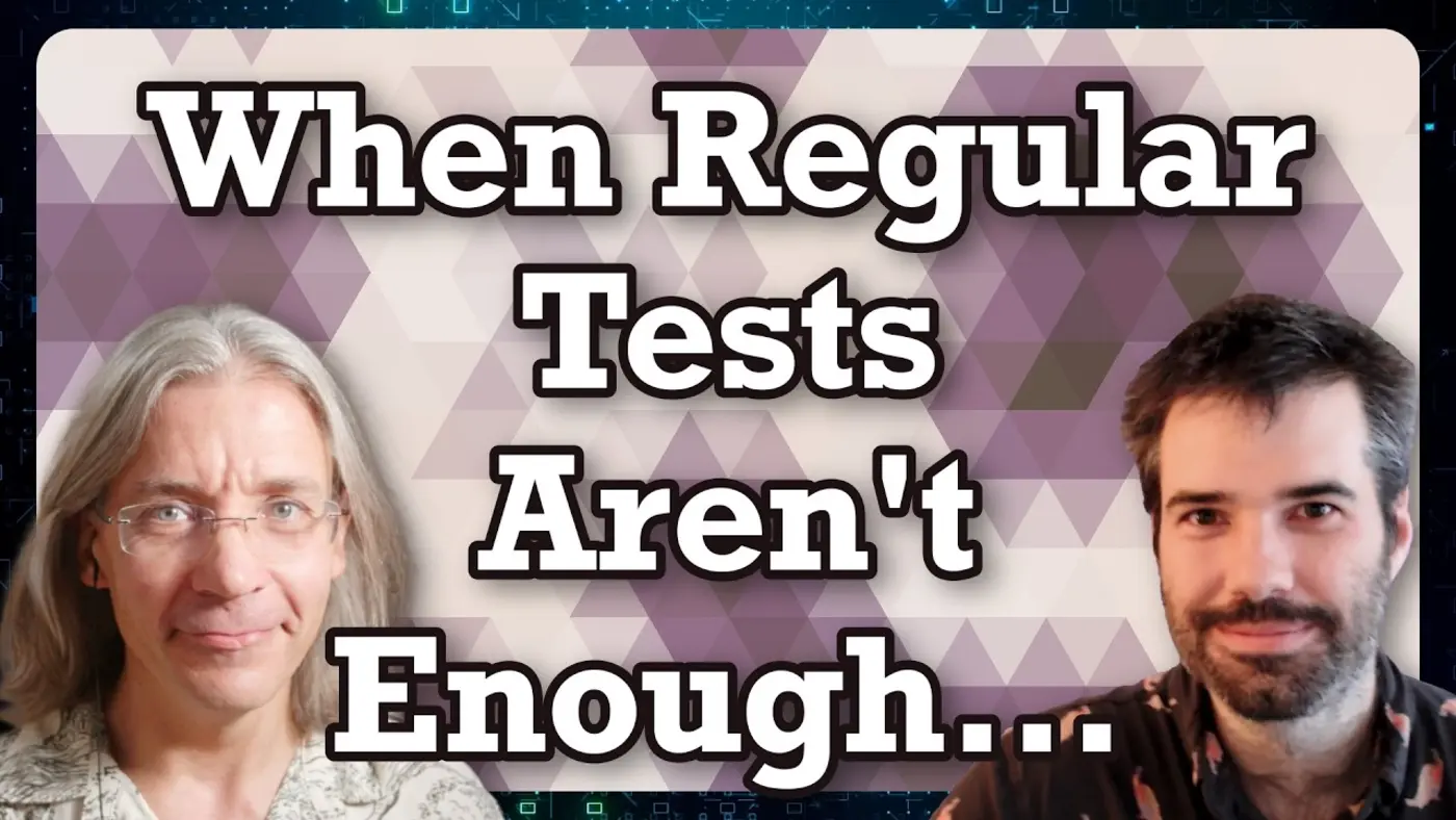 from unit tests to whole universe tests with will wilson video
