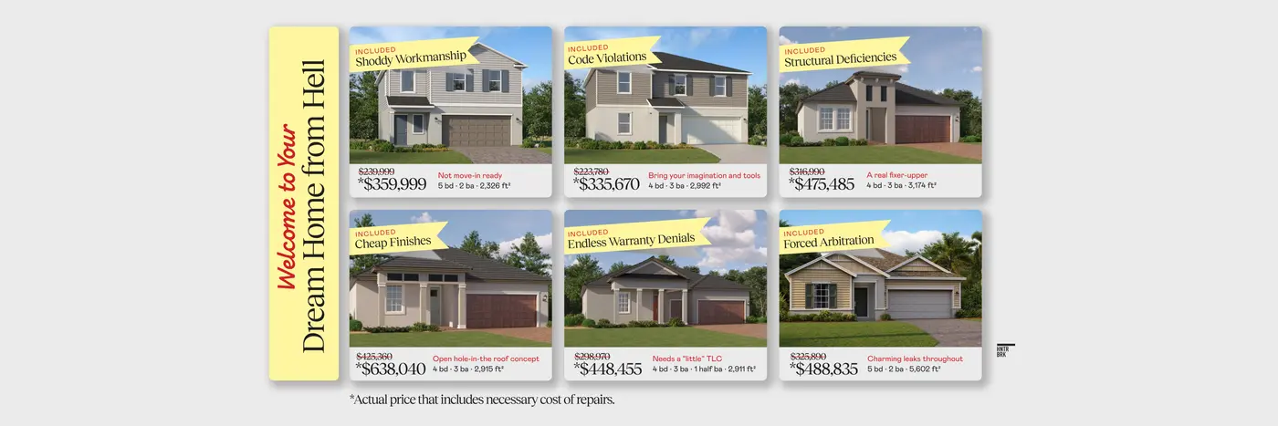americax27s largest homebuilders shift the cost of shoddy construction to buyers