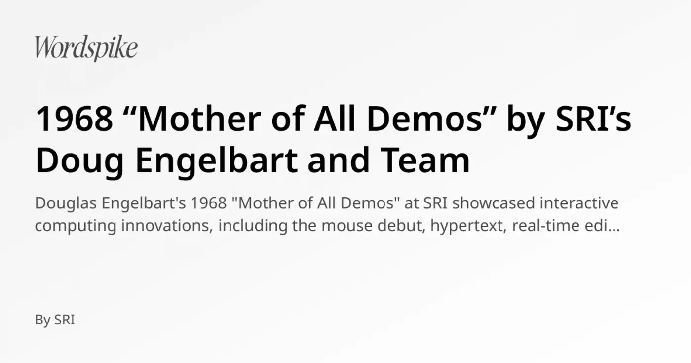 mother of all demos
