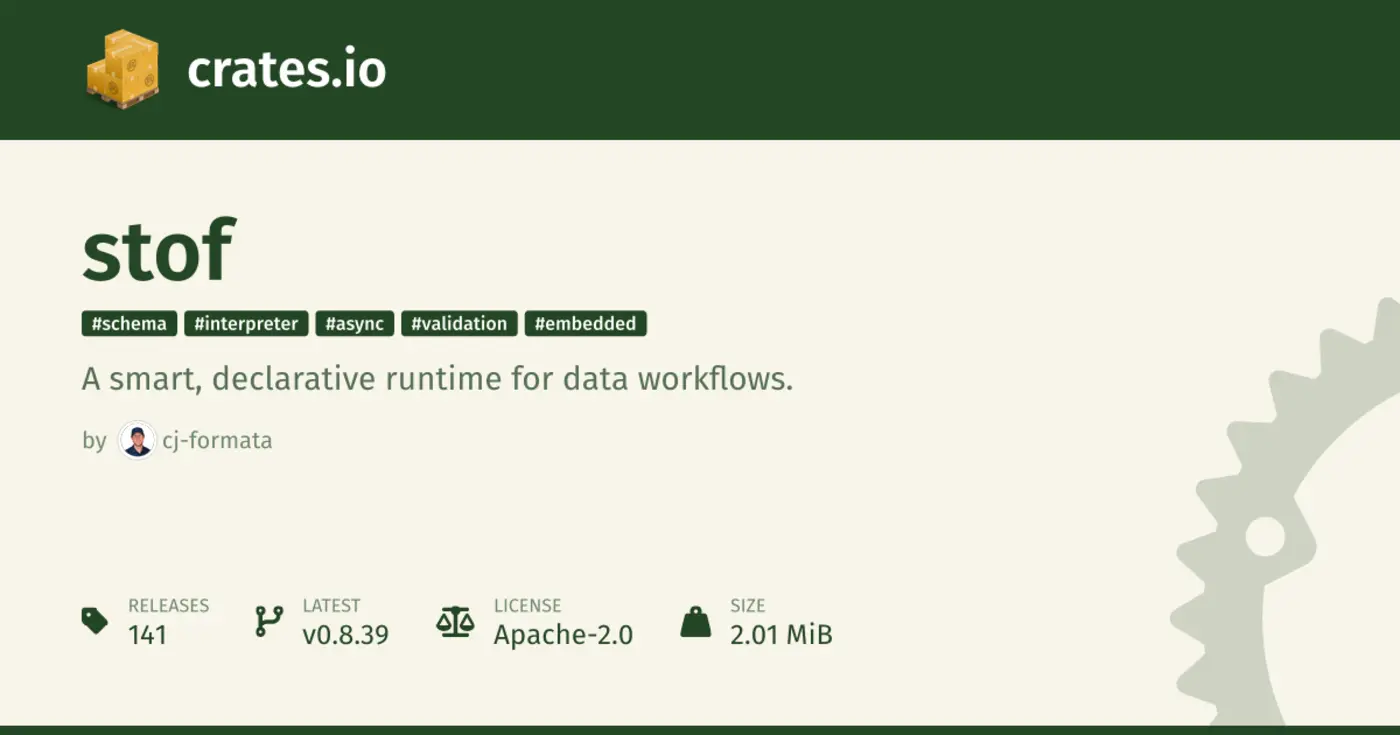 show hn data with logic for modern ai and infra workflows