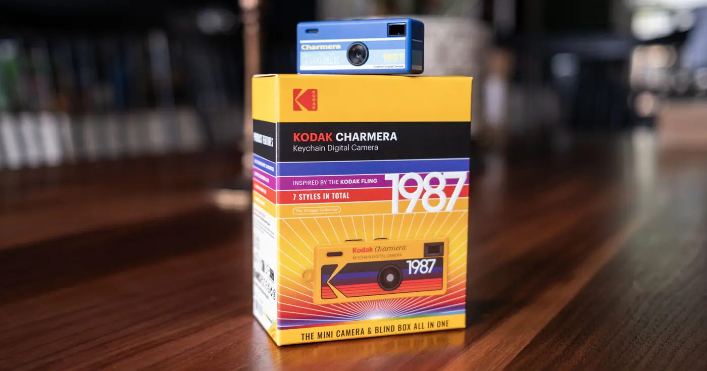 the kodak charmera is a tiny digital keychain camera