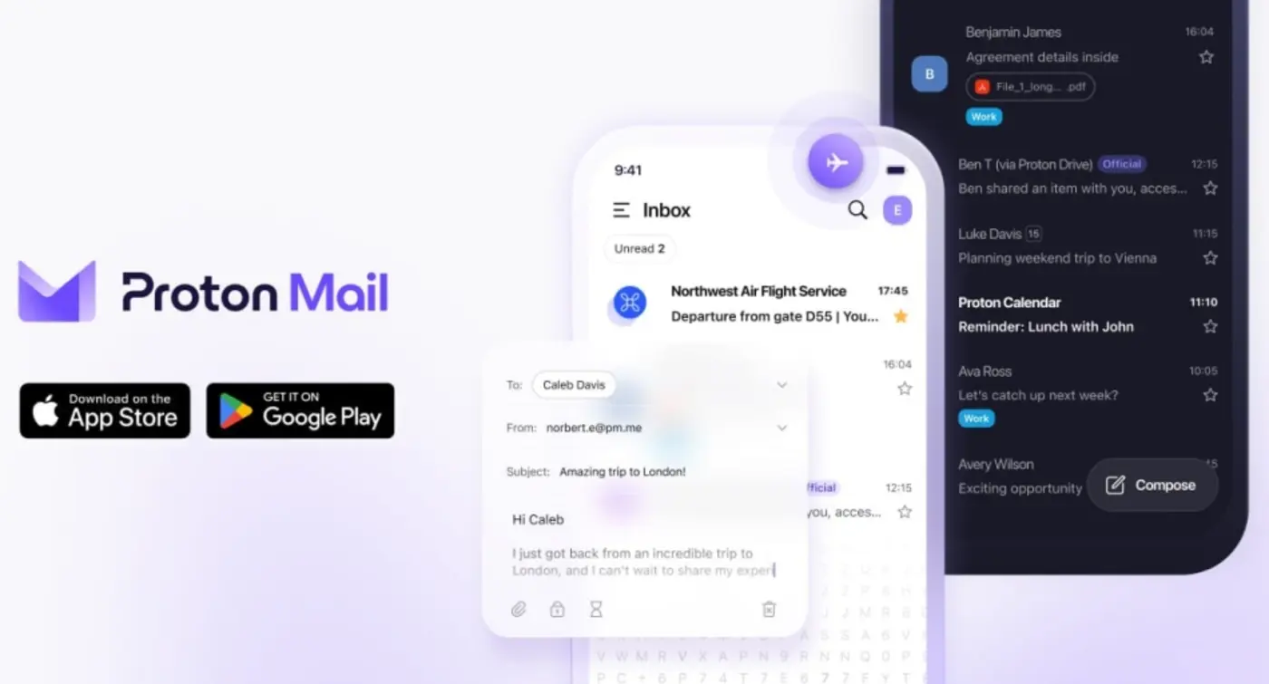 proton mail rebuilds mobile apps from scratch adds offline mode