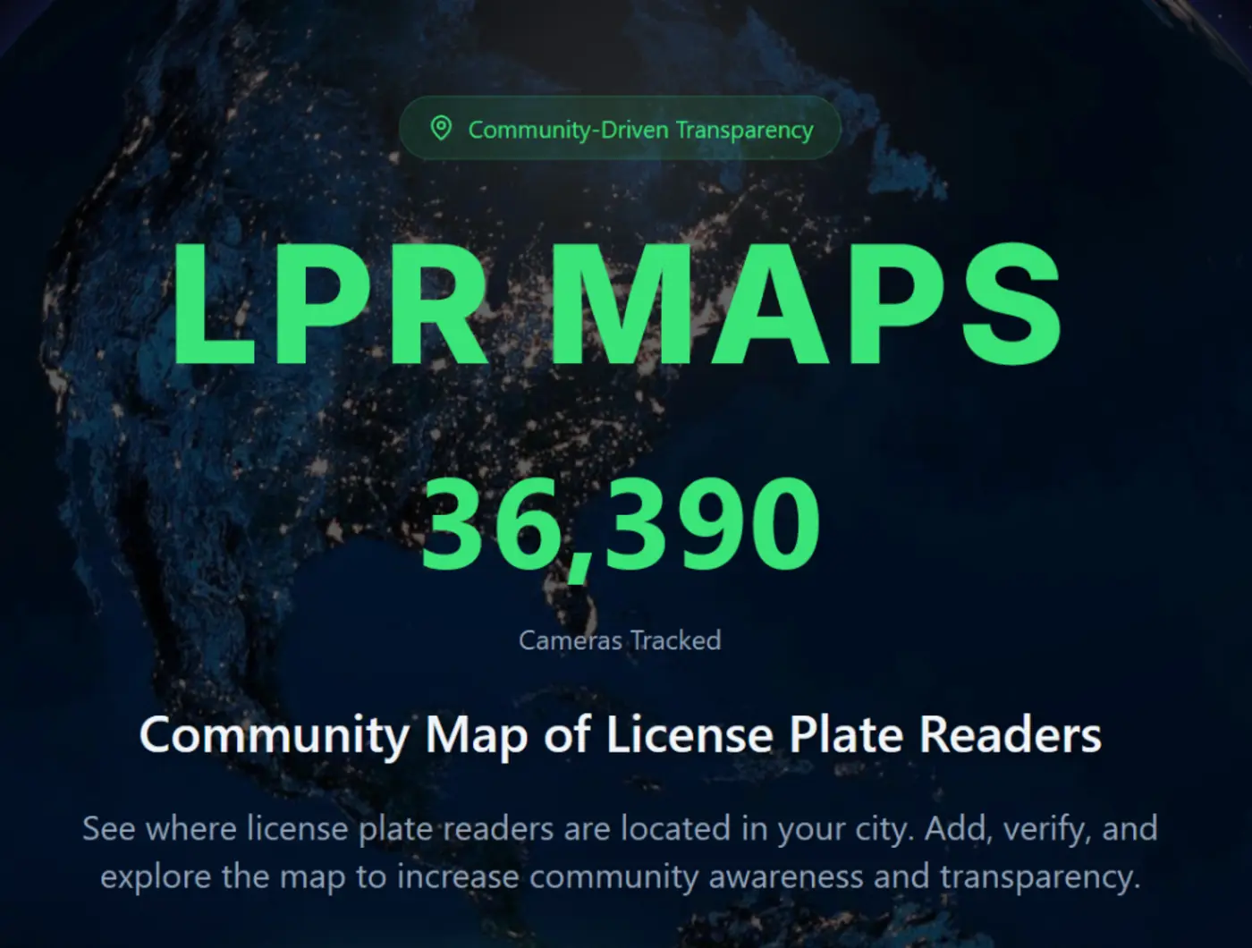 lpr maps community map of license plate readers