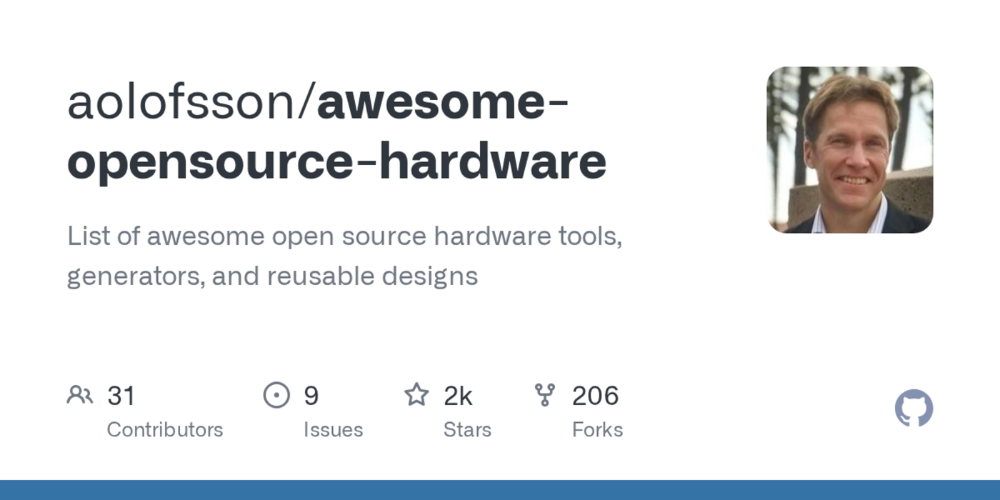 opensource hardware curated list of opensource asic tools and designs