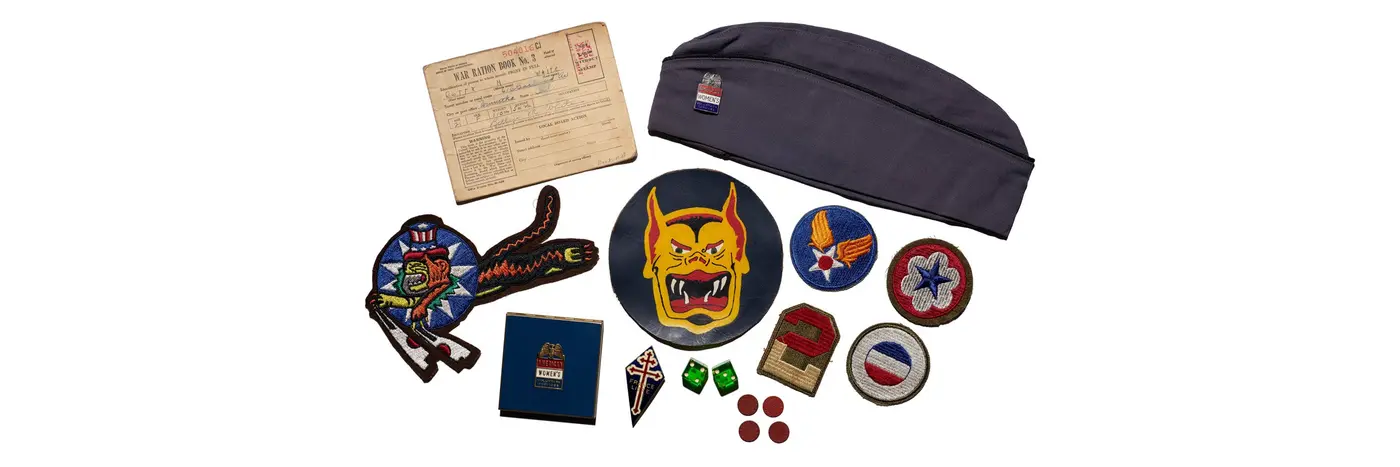 betty whitex27s shoulder bag is a time capsule of world war ii
