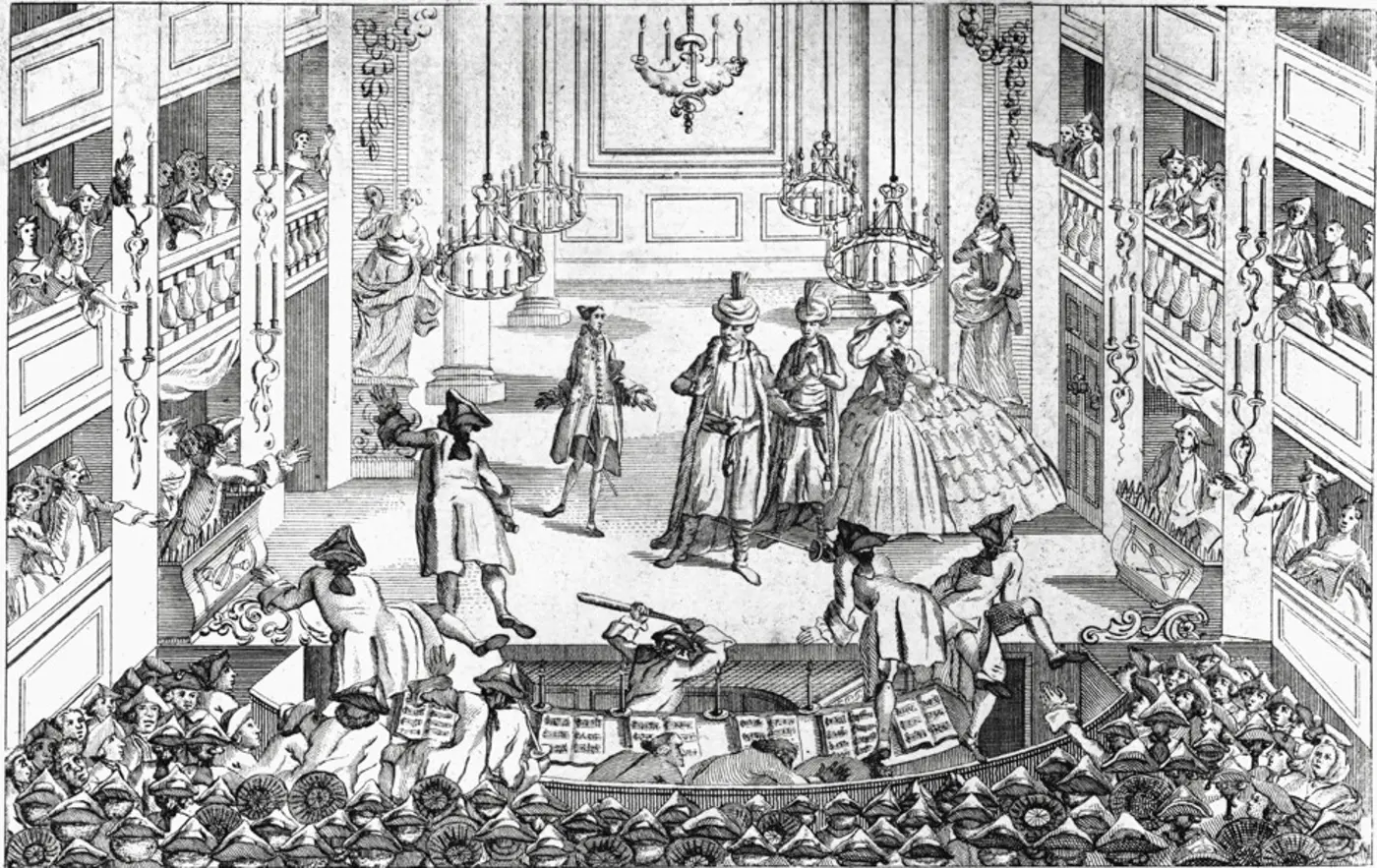 list of classical music concerts with an unruly audience response