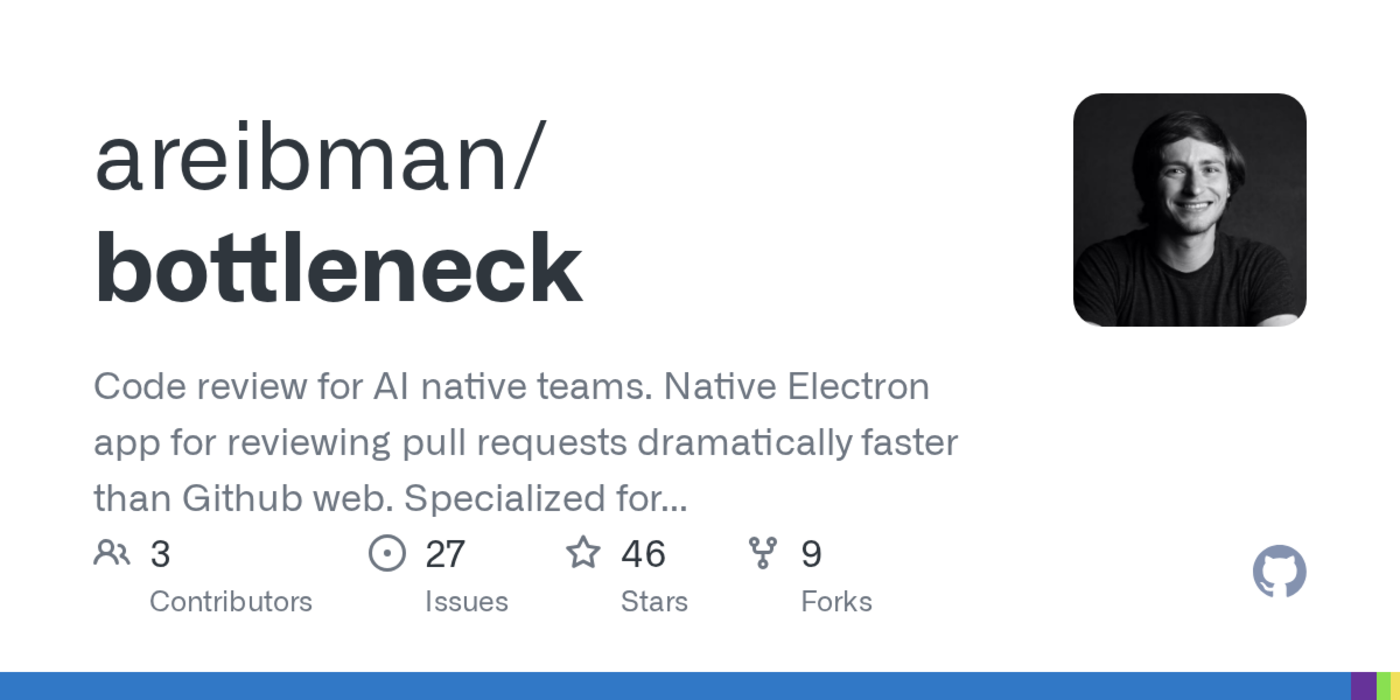 show hn code review for ai native teams