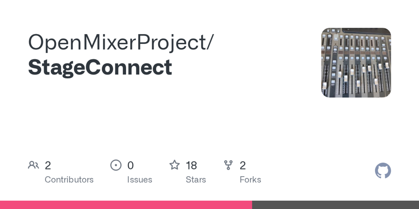 stageconnect behringer protocol is open source