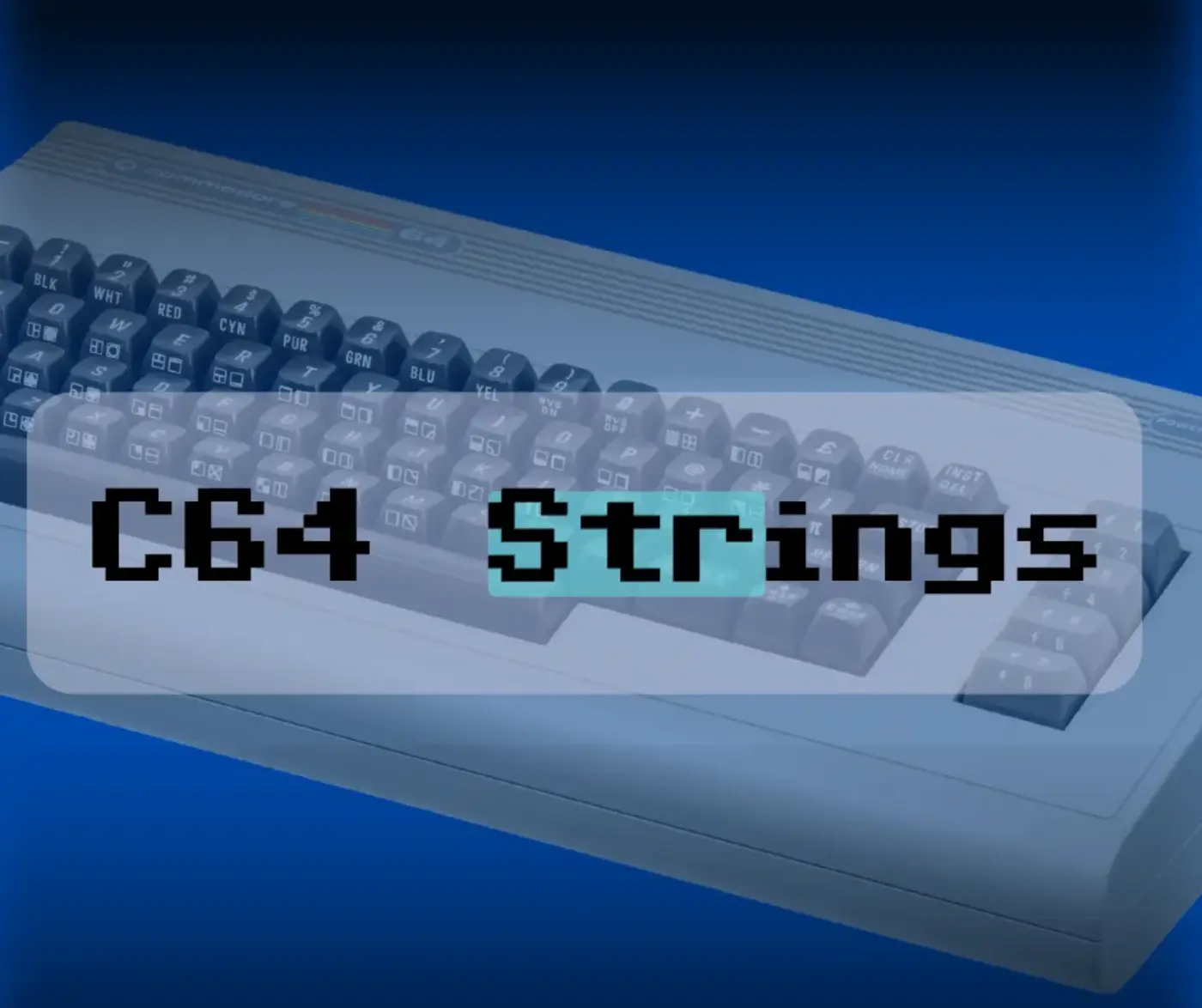 replacing parts of strings in c64 basic