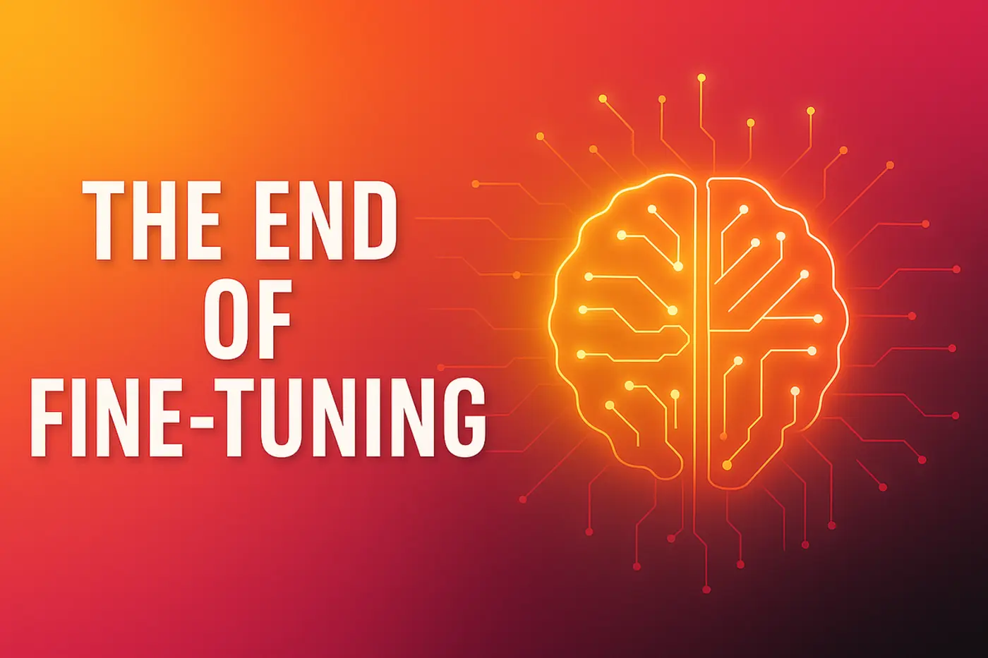 the end of finetuning why were moving beyond traditional ai training