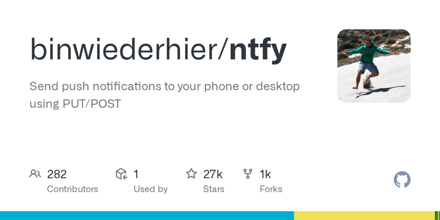 nfty send push notifications to your phone or desktop using putpost