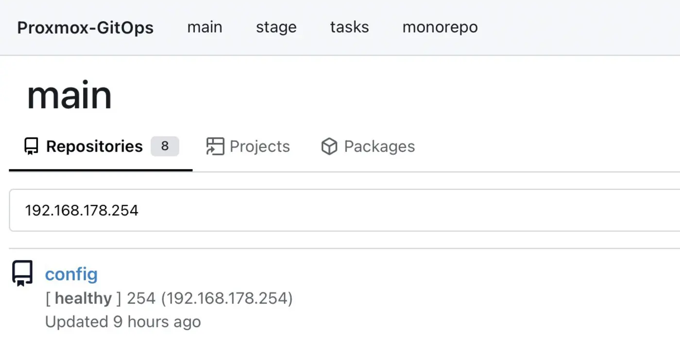 show hn proxmoxgitops container automation metaframework recursive monorepo