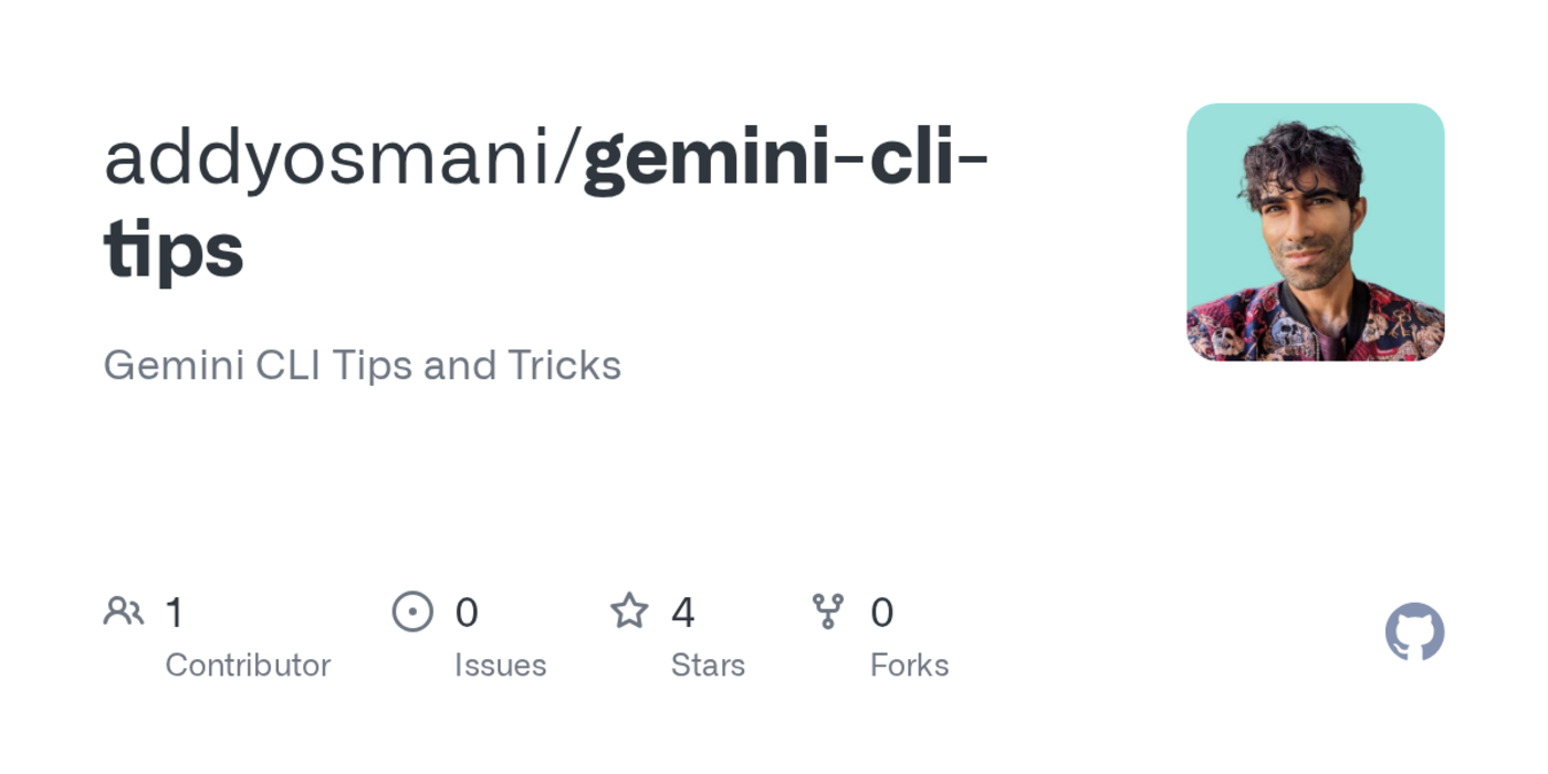 gemini cli tips and tricks