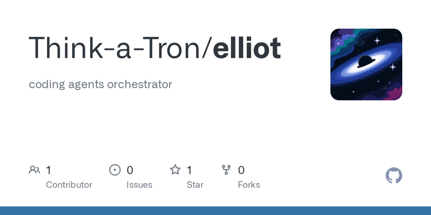 show hn elliot my coding agent that helps me code and sometimes helps itself