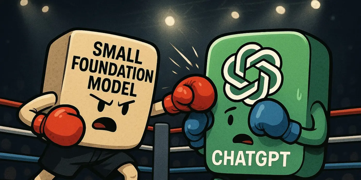 small finetuned models are all you need