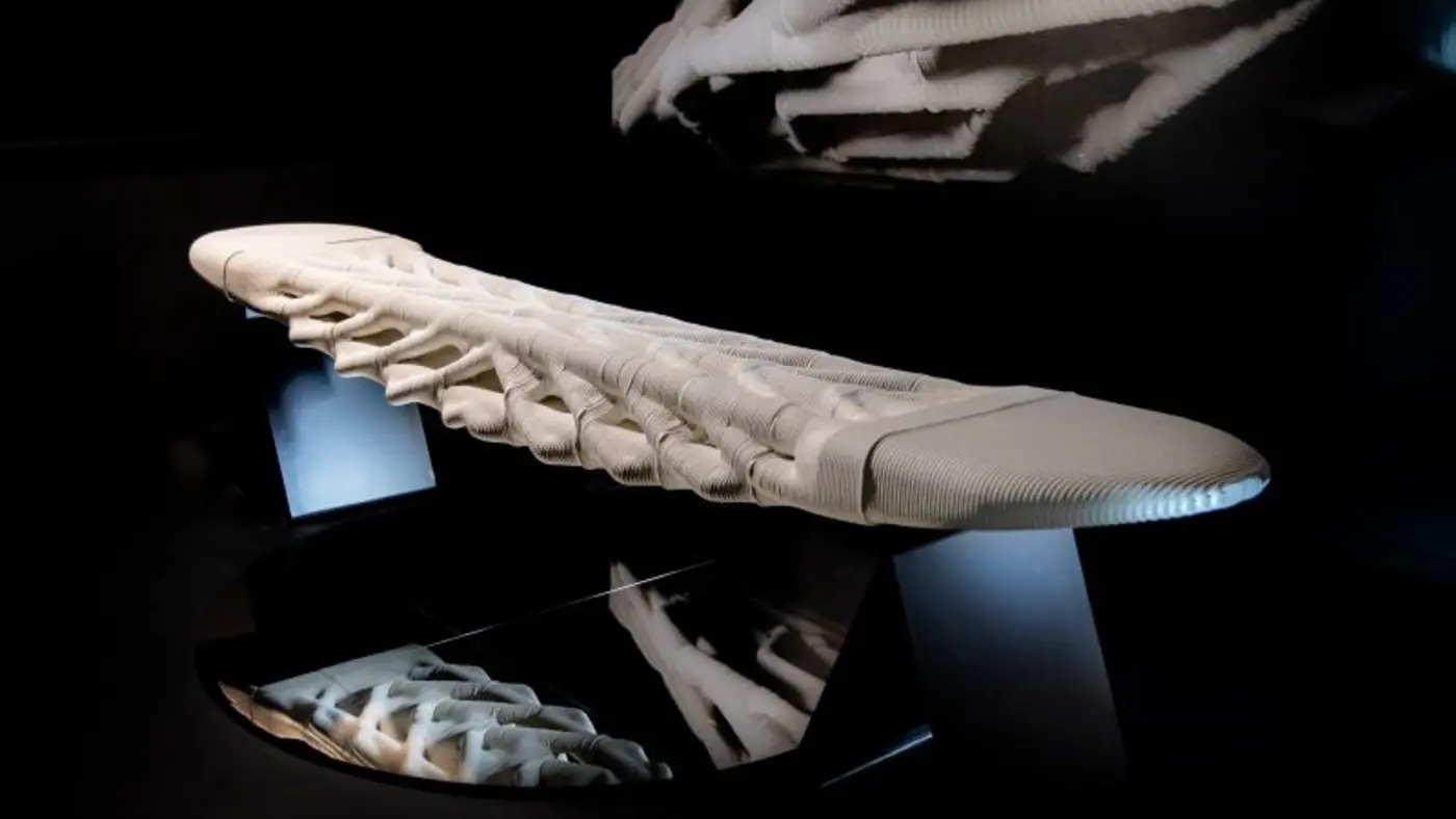 3dprinted carbonabsorbing bridge is inspired by bones