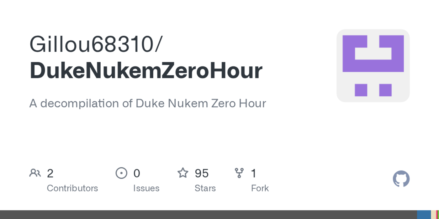 duke nukem zero hour n64 rom reverseengineering project hits 100