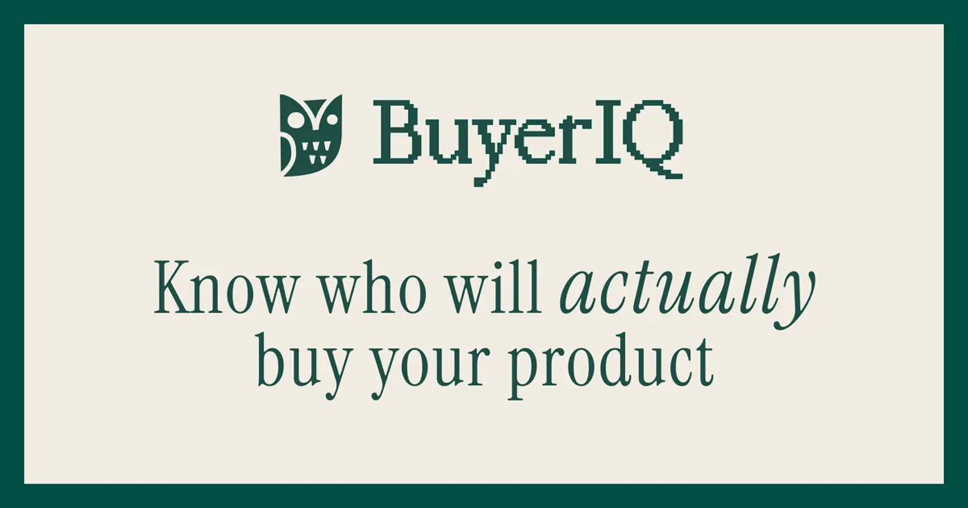 my first product launch buyeriq