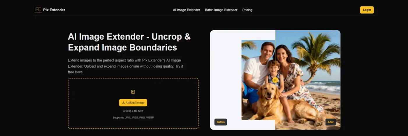 free ai image extender