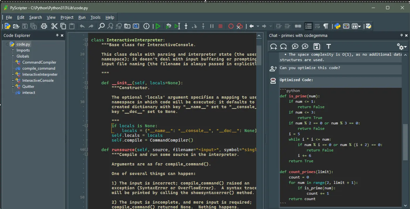 pyscripter opensource python ide written in delphi
