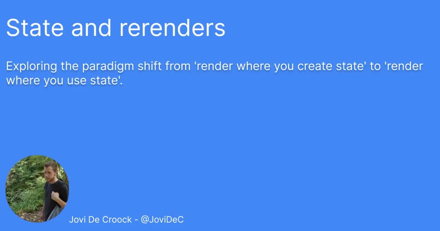 statebased vs signalbased rendering