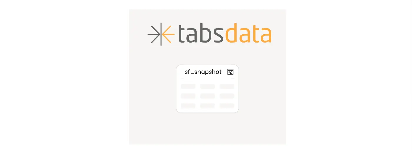 deep dive with tabsdata what are tabsdata tables