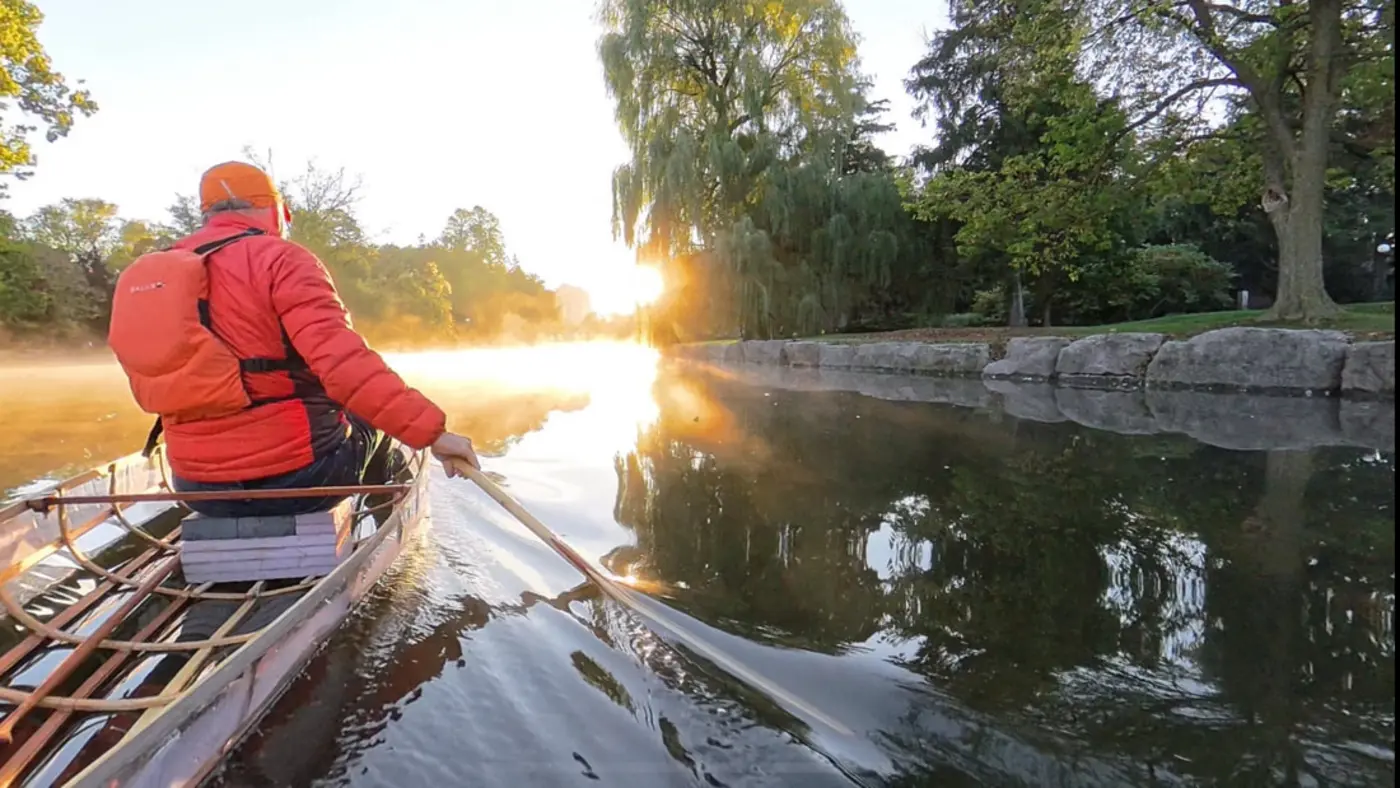 building an 116lbs canoe