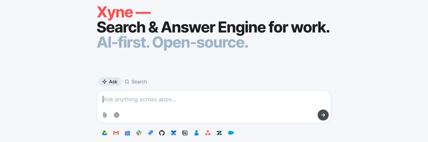 xyne opensource llmdriven search engine for google workspace