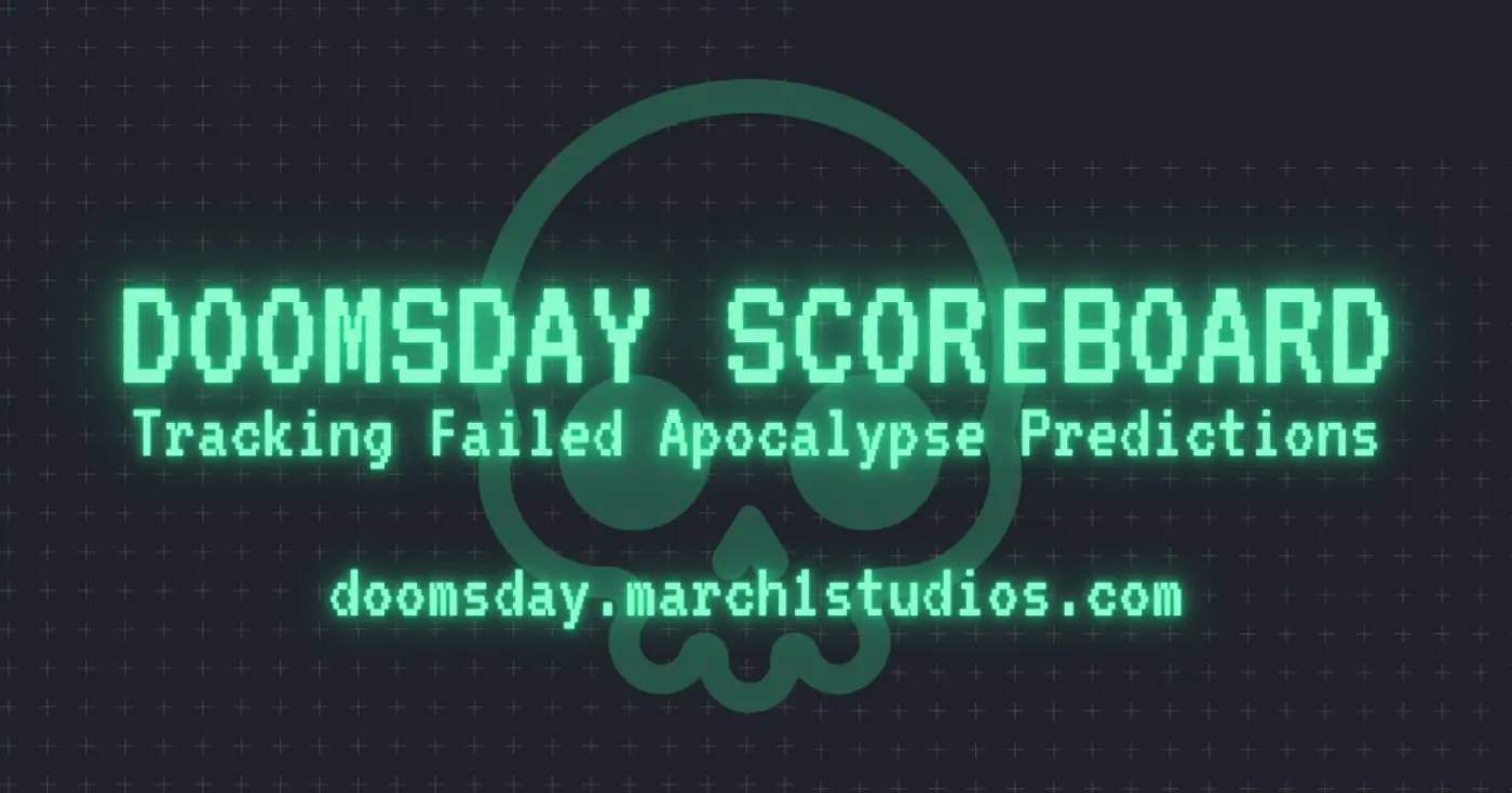 doomsday scoreboard