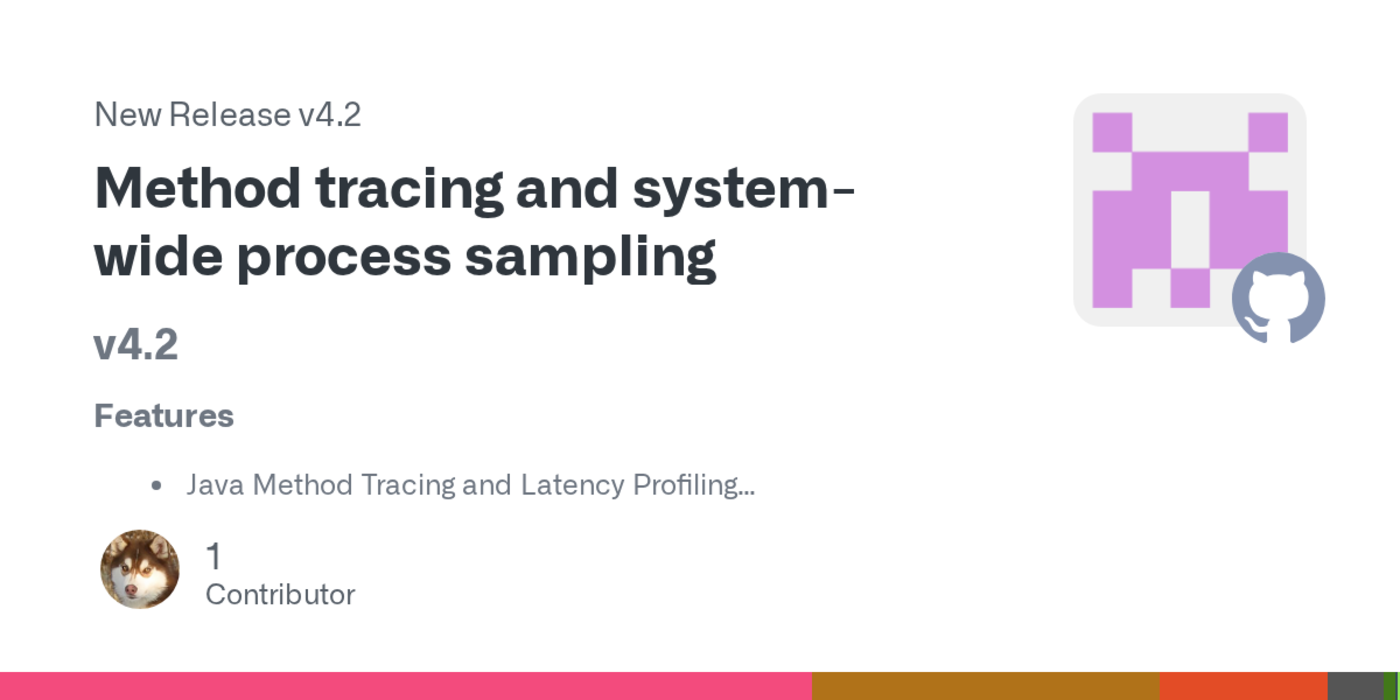 method tracing and systemwide process sampling