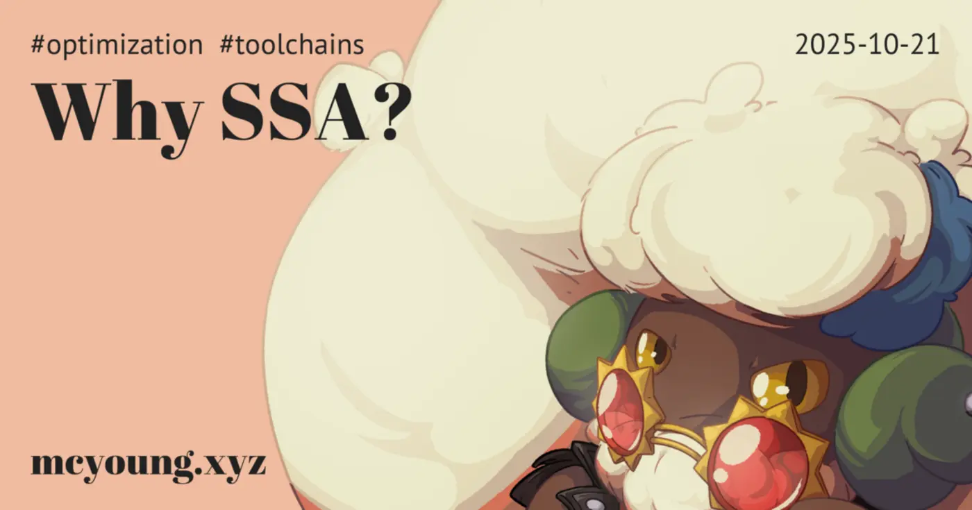 why ssa compilers