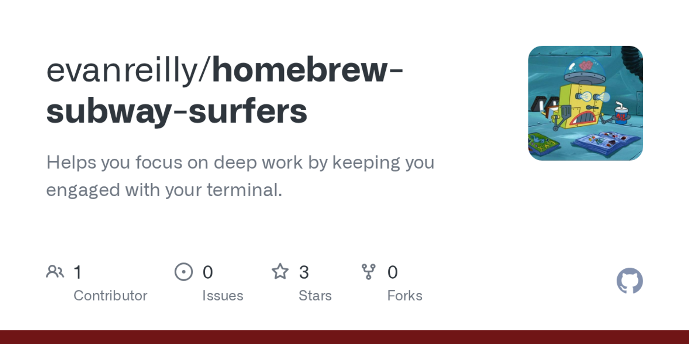 show hn subway surfers in your terminal