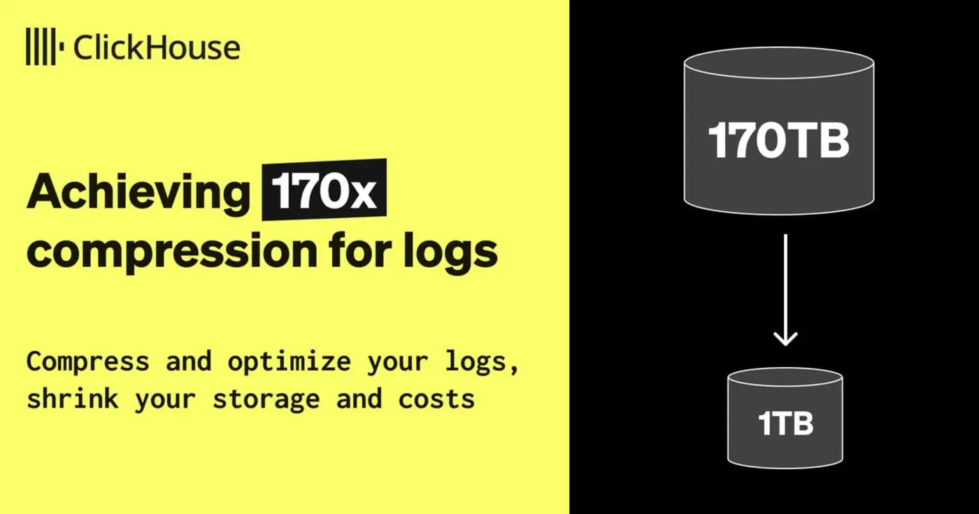performance optimizations for storing web server access logs in clickhouse