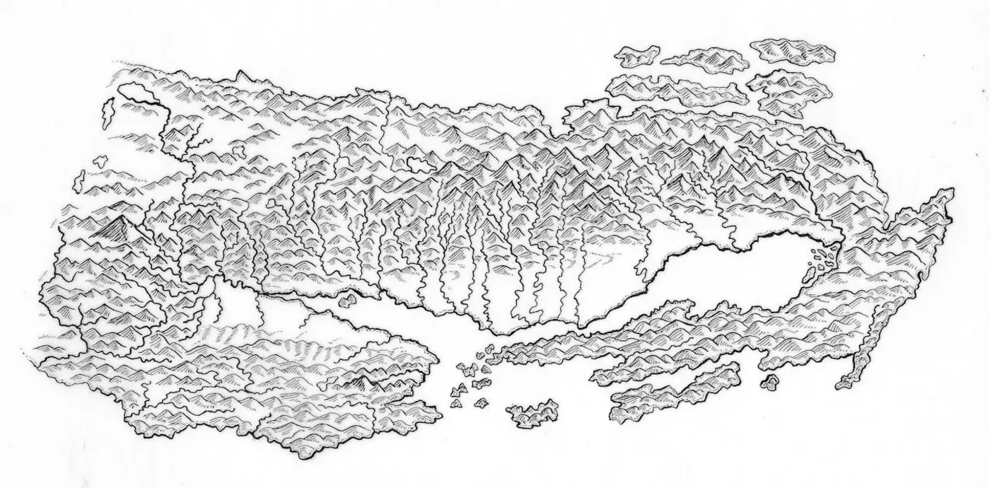 the maps of ursula k le guin reveal an insight into worldbuilding