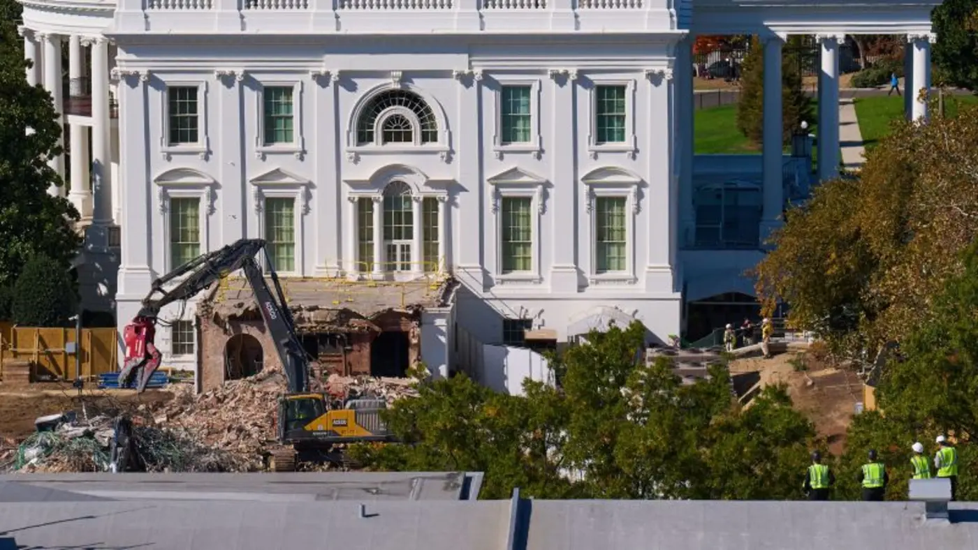 east wing white house satellite photos