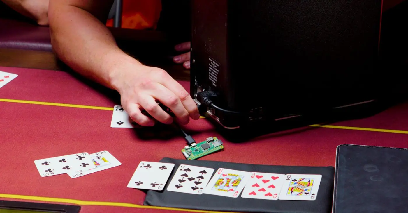 hacked card shufflers allegedly enabled a mobfueled poker scam