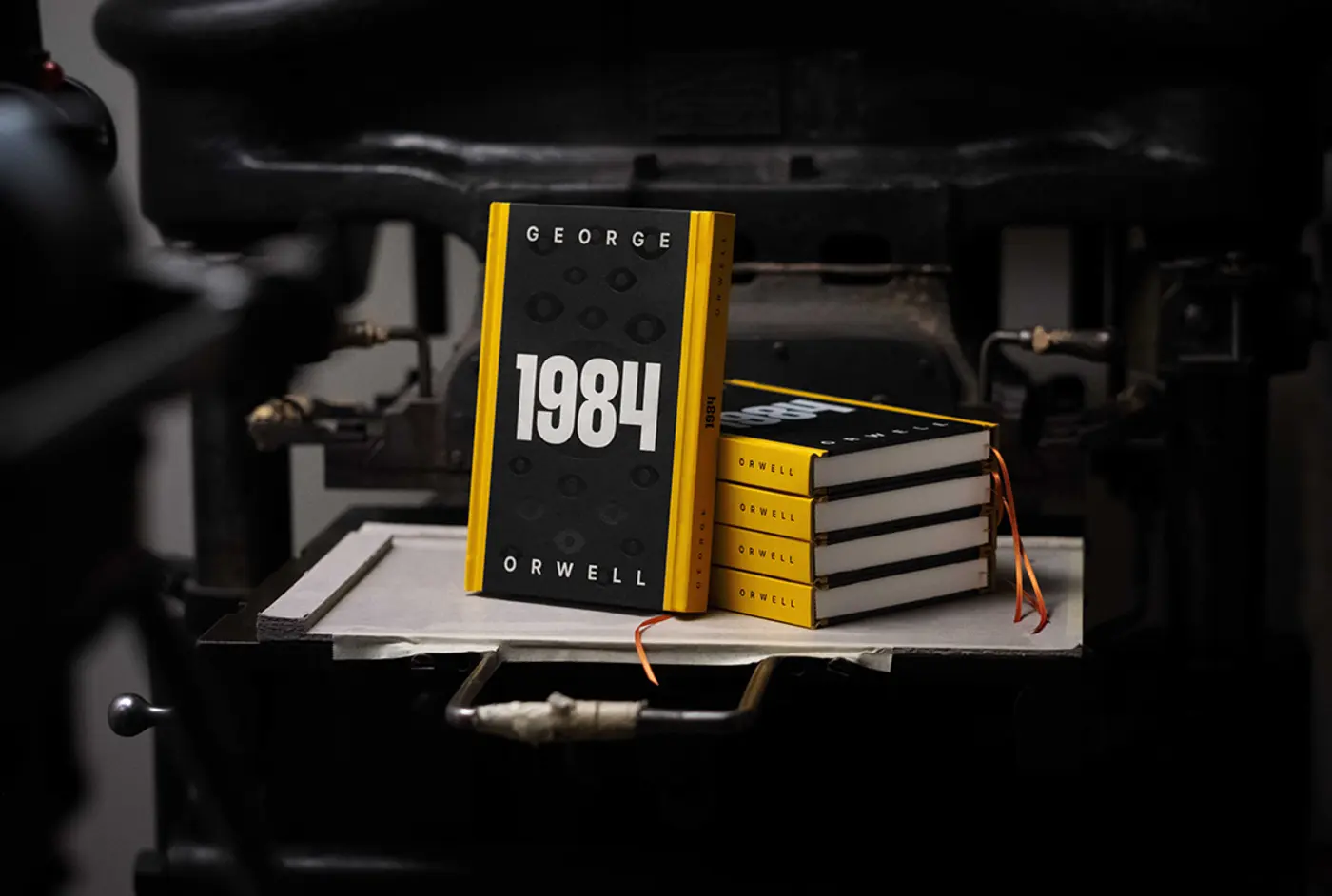 library creates double bound copy of 1984