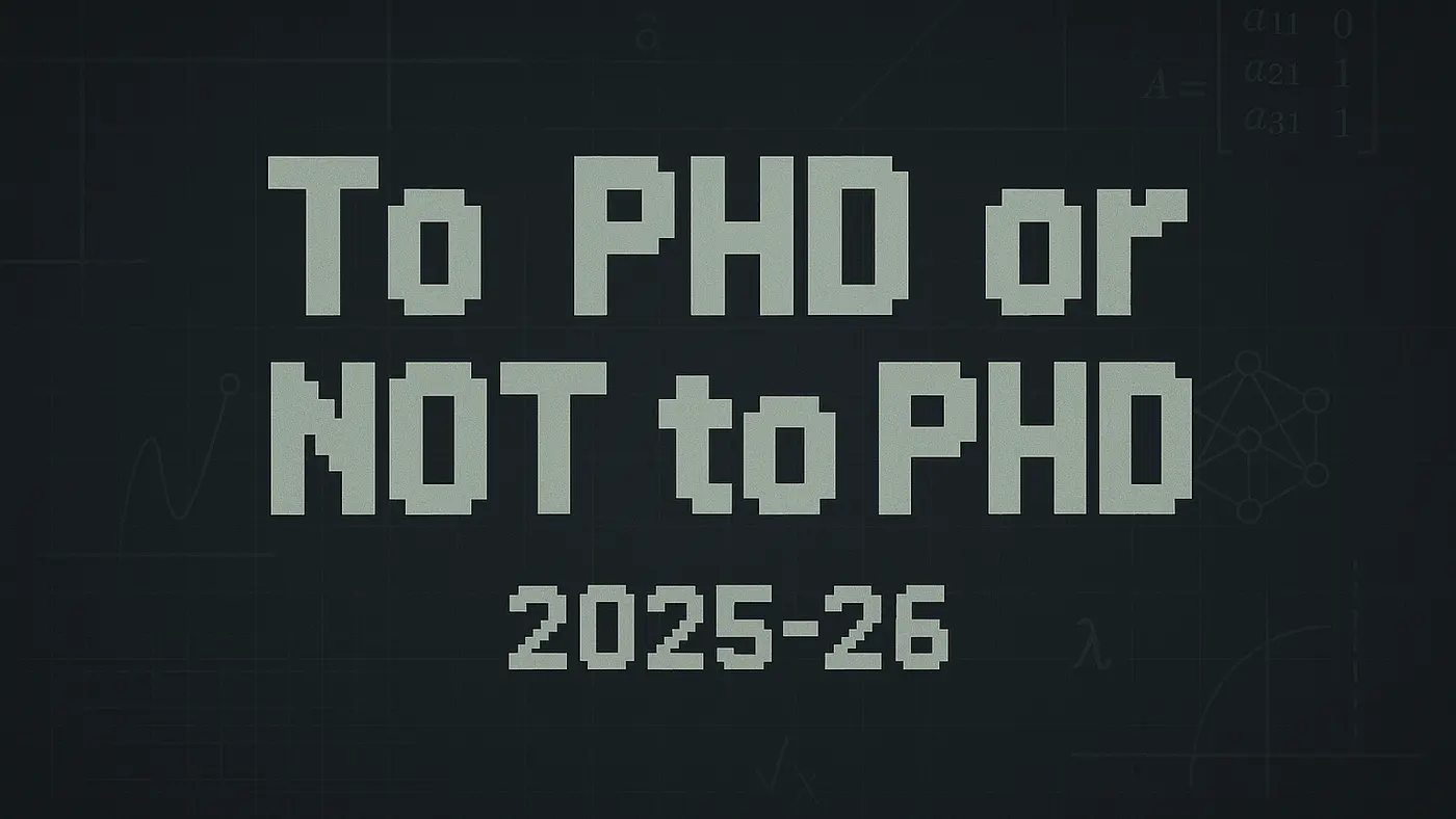 should you apply for a phd in ai 202526