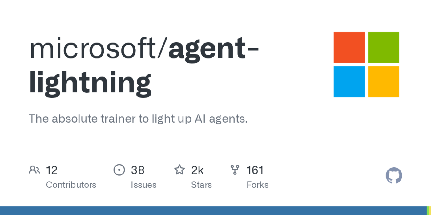 agent lightning train agents with rl no code changes needed