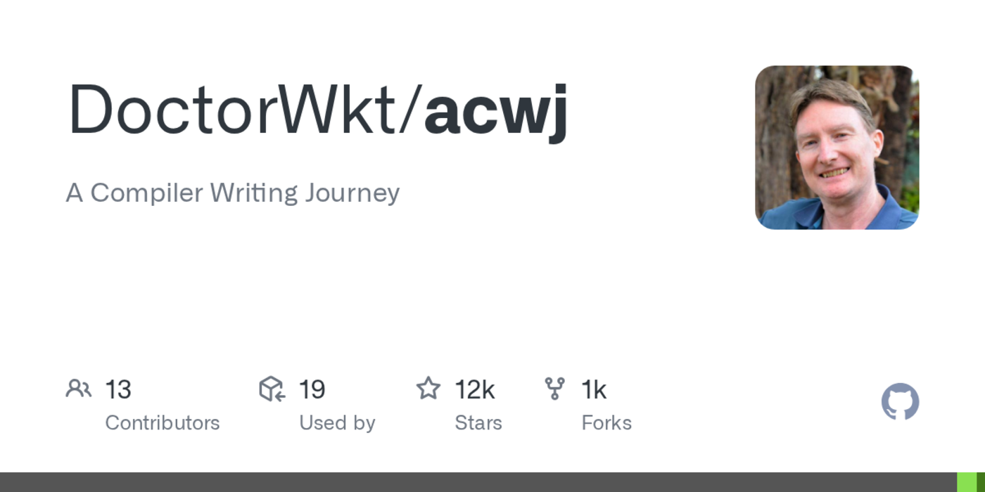 acwj a compiler writing journey