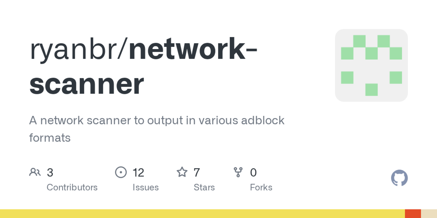 network scanner script to automate adblock rules
